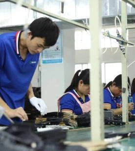 Assembly workers from the supplied factory catalogue